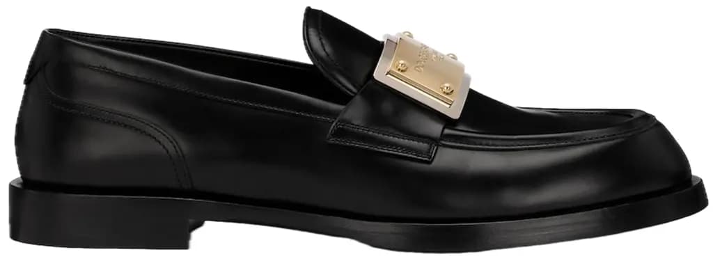 Giày Dolce & Gabbana Brushed Loafers 'Black' A30203AB64080999