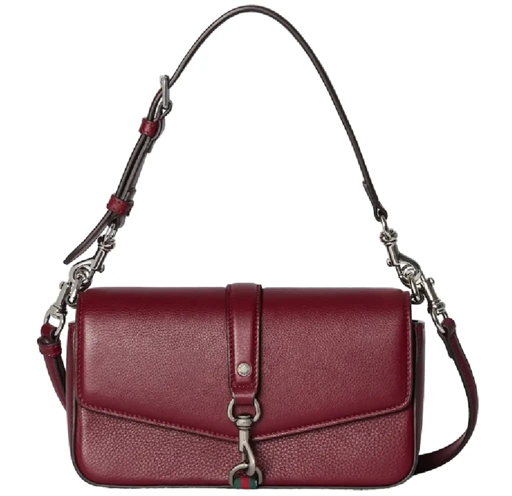 Túi Gucci Small Crossbody Bag Hook Closure 'Red' 821623-AAESU-6252