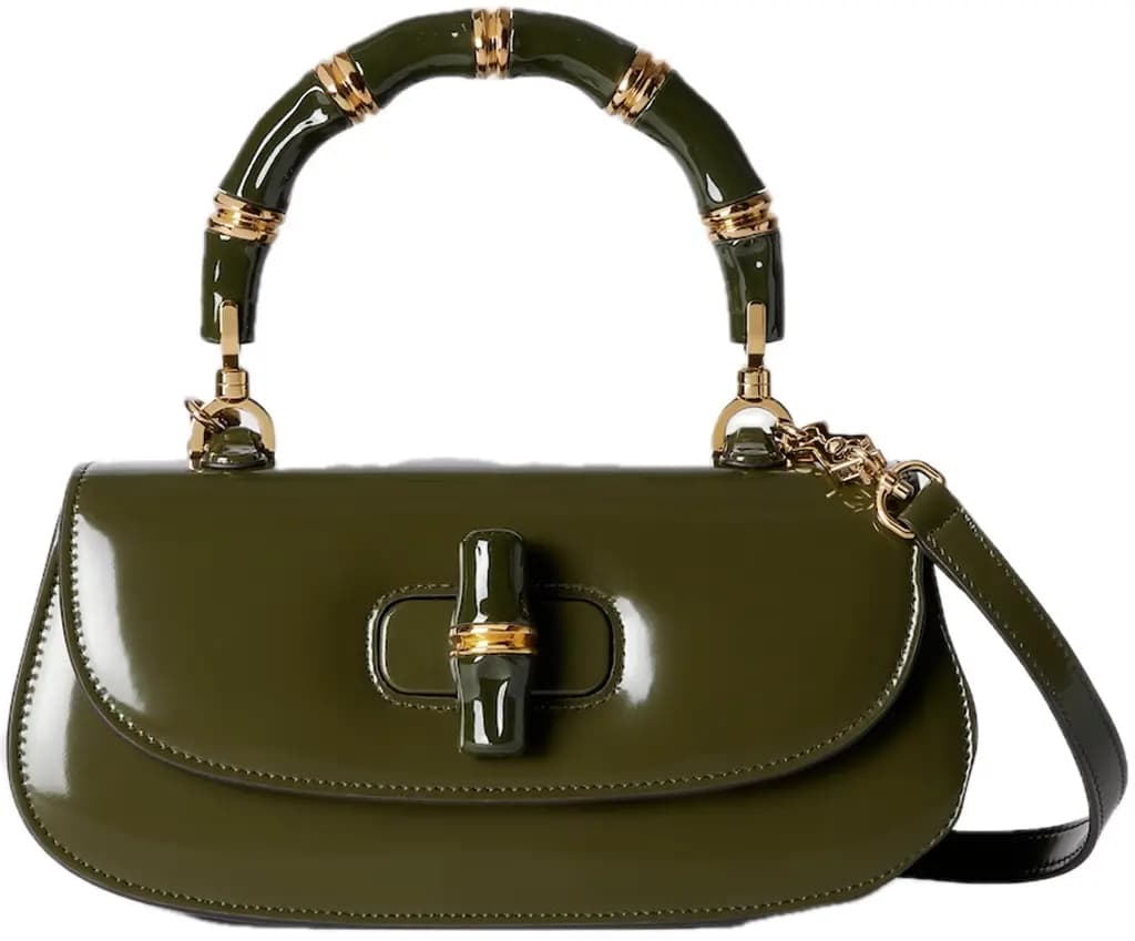Túi Gucci Bamboo Diva Small Handle Bag 'Green' 827750-AAEVT-3037