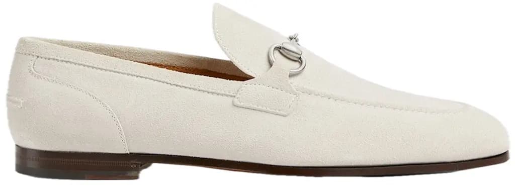 Giày Gucci Jordaan Loafer 'Light Grey' 406994-AADUN-9509