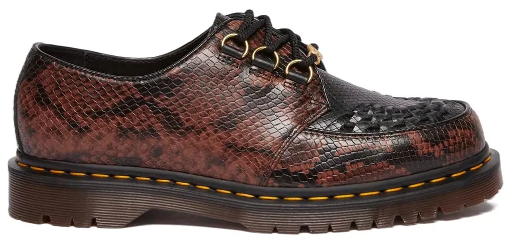 Giày Dr.Martens Ramsey Year Of The Snake Smooth Leather 'Black Brown' 40573001