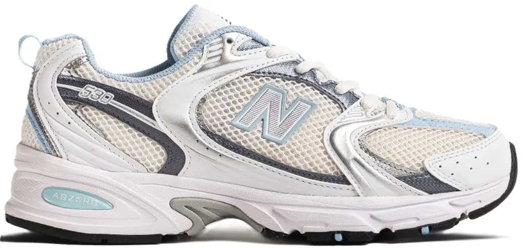 Giày New Balance 530 'White Light Chrome Blue' MR530RA