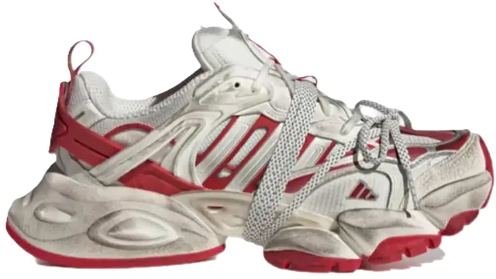 Giày Adidas Vento XLG Deluxe 'White Red' JS1590