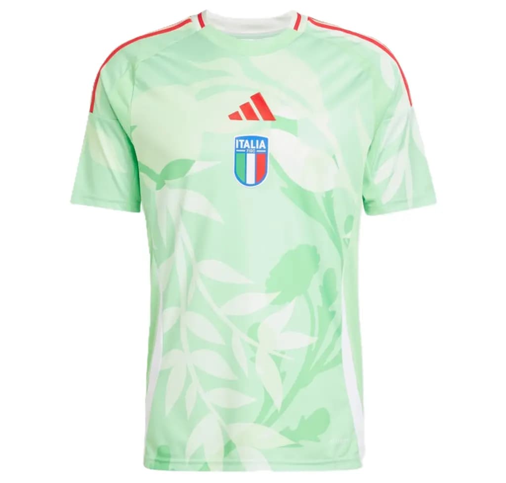 Áo Adidas Italy 25 Away Jersey 'Green' JF0604