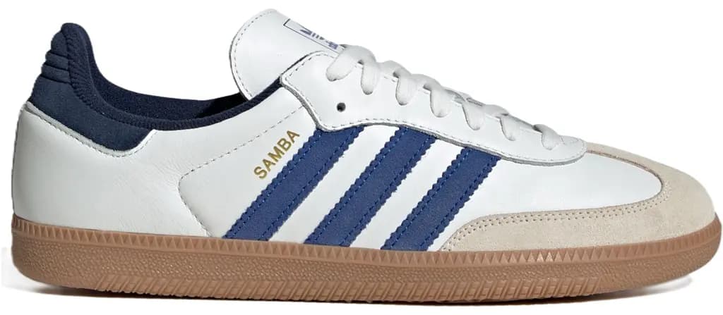 Giày Adidas Samba OG 'White Royal Blue Night Indigo' JH5632
