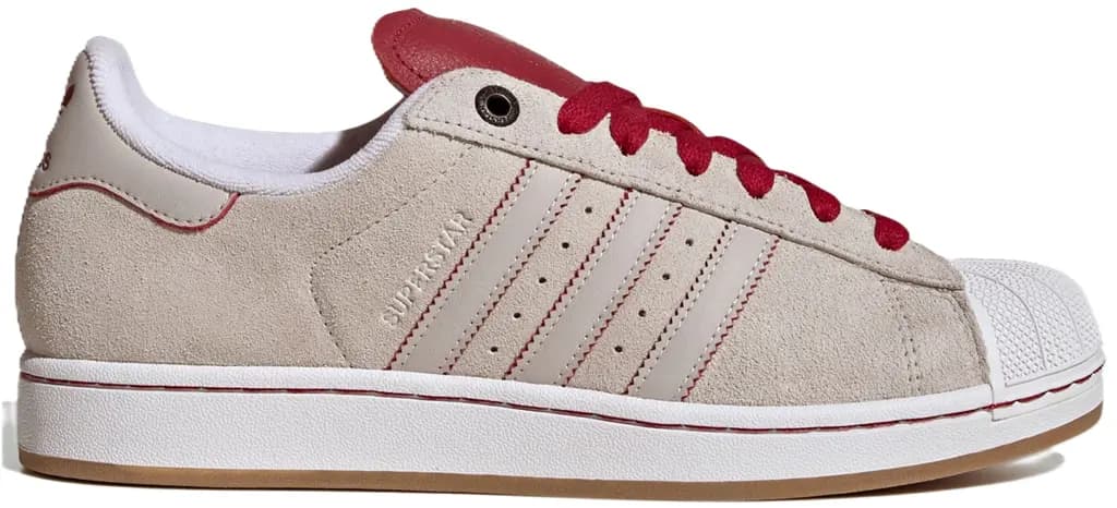 Giày Adidas Superstar II 'Crystal White Team Victory Red' JI0133