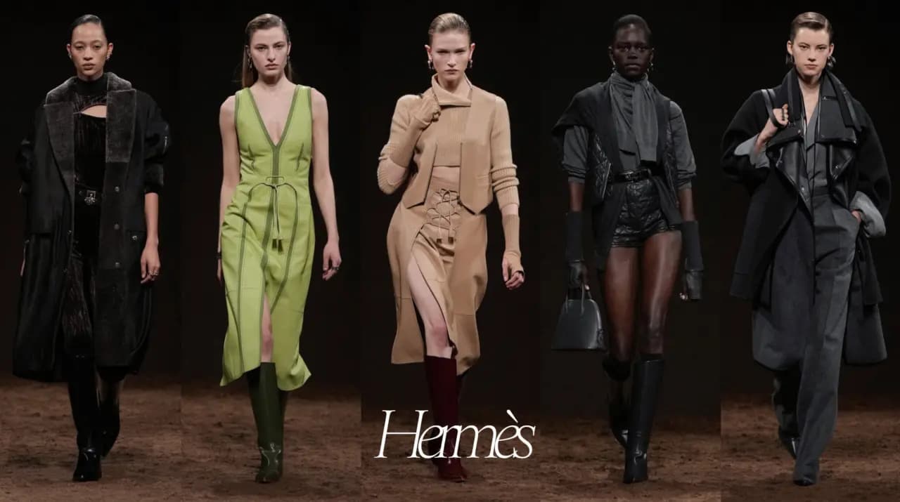 Hermès Thu Đông 2025: "Horse Girl" trở lại với một diện mạo mới?