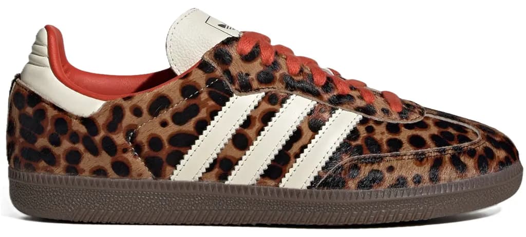 Giày Adidas Samba OG 'Preloved Red Leopard' JI2734