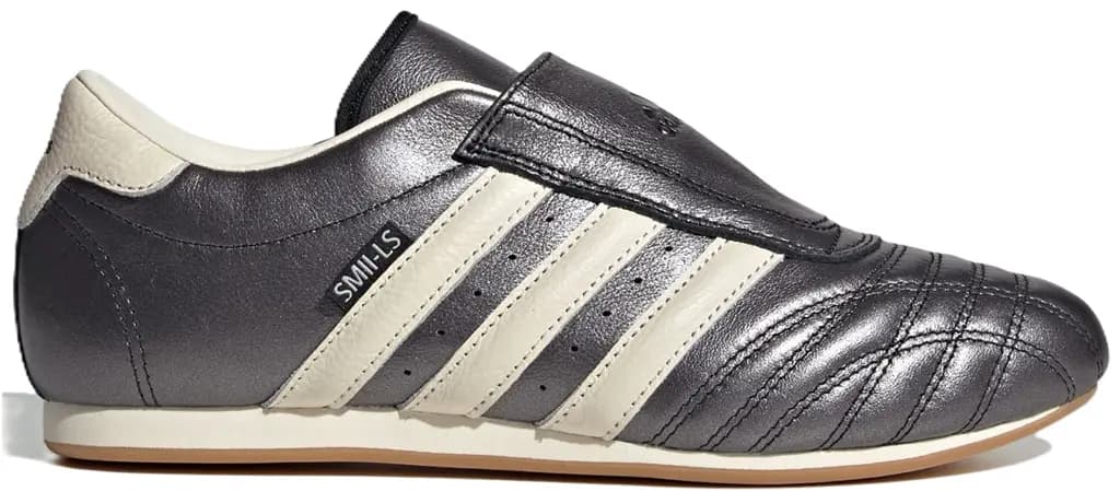 Giày Adidas Taekwondo 'Silver Metallic & Cream' JS4465