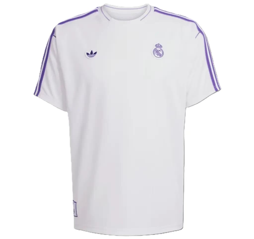 Áo Adidas Real Madrid Terrace Icons 'White' JF2581