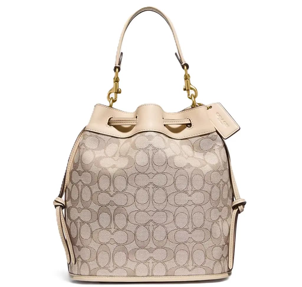 Túi Coach Field Bucket Signature Jacquard 'Beige' C3853-B4SHG