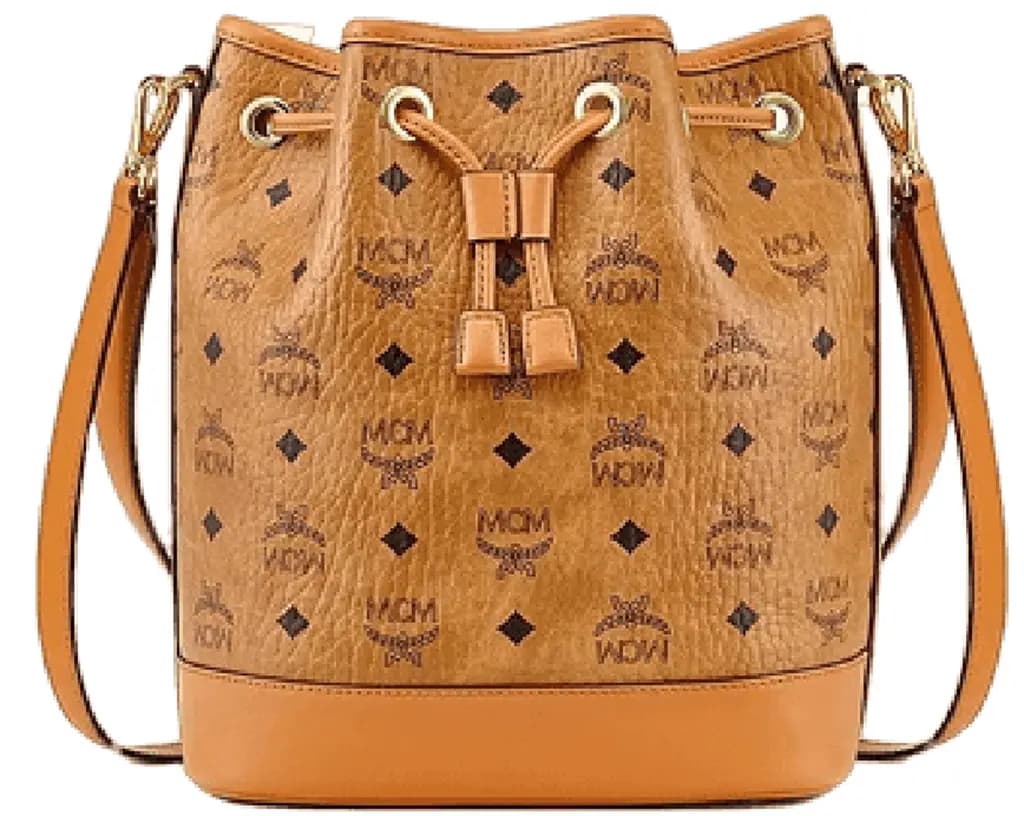 Túi MCM Dessau Drawstring Bag In Visetos 'Beige' MWDCSDU02CO001