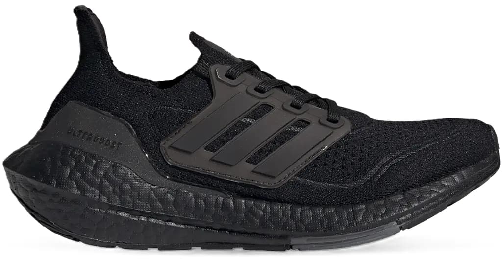 Giày Adidas UltraBoost 21 J GS 'Triple Black' FY5390
