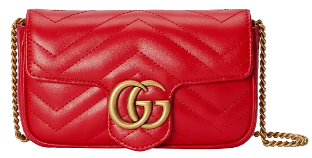 Túi Gucci GG Marmont Super Mini Bag 'Red' 476433-DTDHT-6832