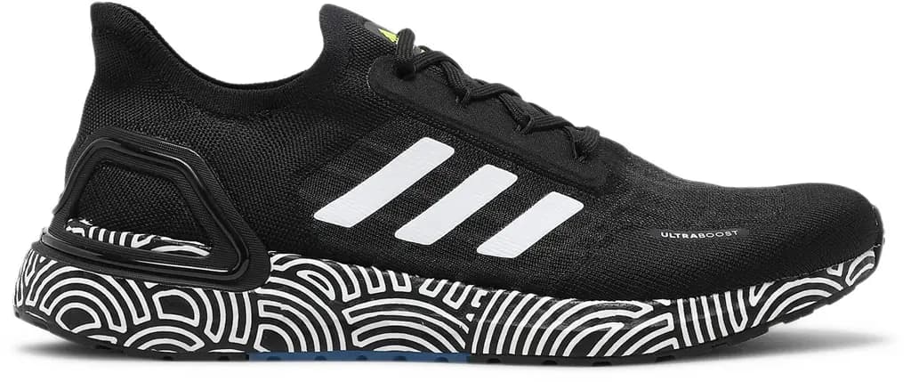 Giày Adidas UltraBoost Summer.Rdy x Hirocoledge 'Tokyo Black White' FX0030