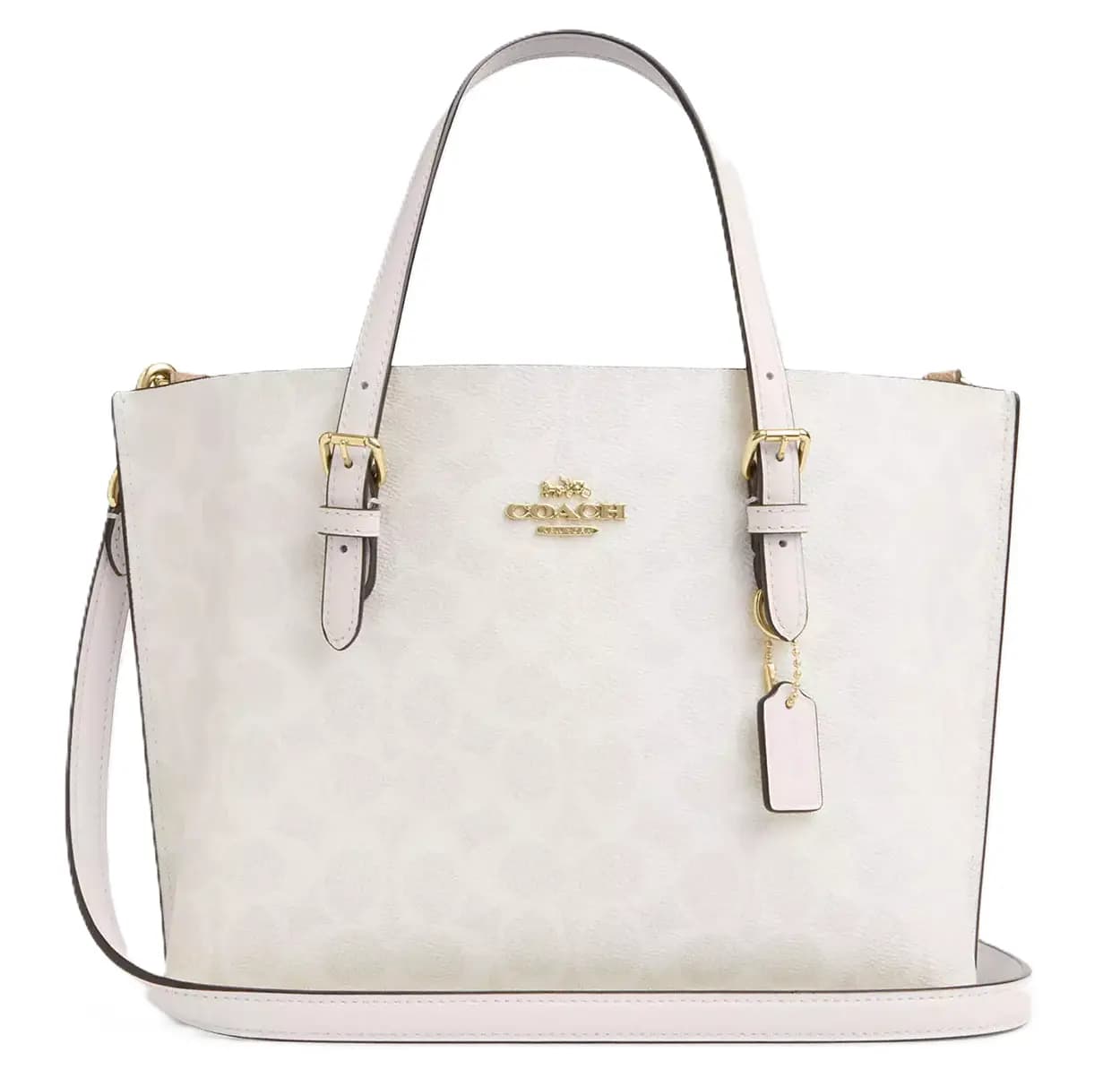 Túi Coach Tote Molly 25 'Chalk' CV965-IMXU5