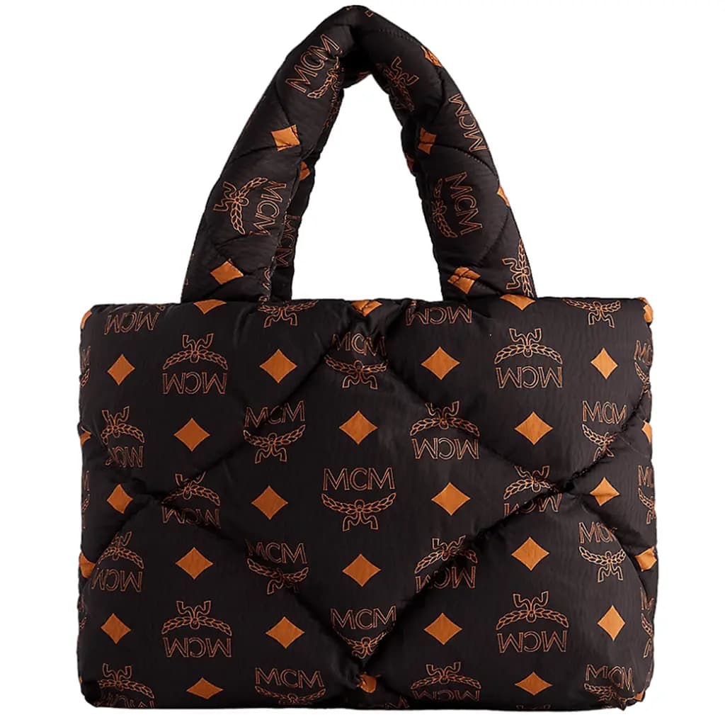 Túi MCM München Shell Tote Bag 'Black' MWTDABO15BK001