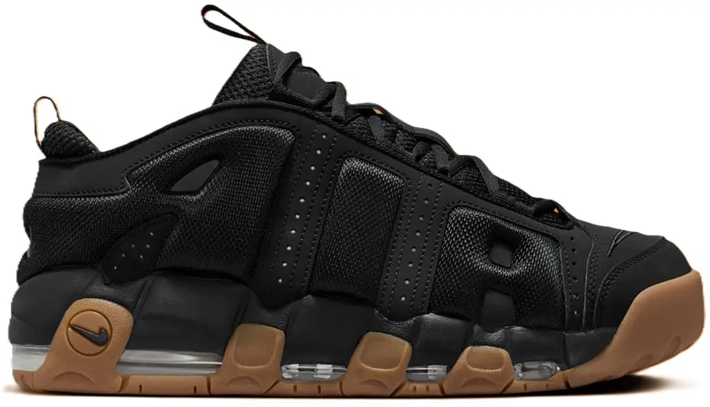 Giày Nike Air More Uptempo Low 'Black Gum' FZ3055-003