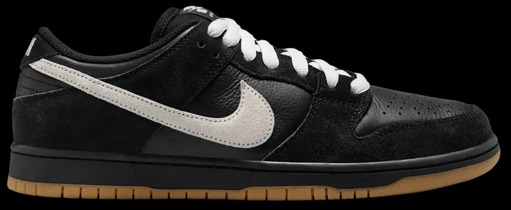 Giày Nike Dunk Low Pro SB 'Black White Gum' HF3704-003