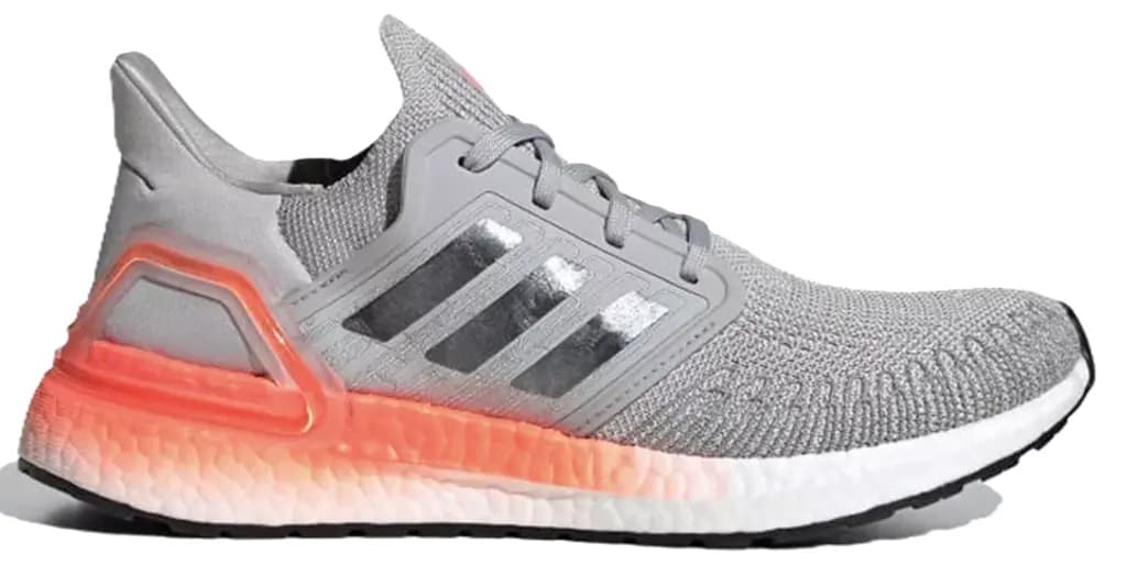 Giày Adidas UltraBoost 20 'Grey Two Signal Coral' EG0719