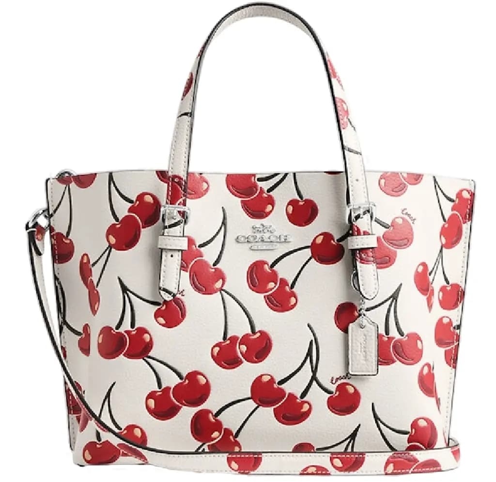 Túi Coach Mollie Tote Bag 25 'Cherry' CY695-SVCAH