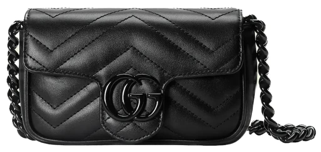 Túi Gucci GG Marmont Belt Bag 'Black' 699757-UM8KV-1000