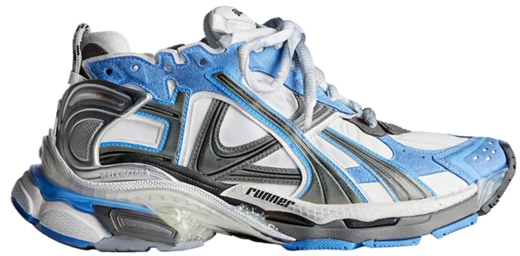 Giày Balenciaga Runner Trainers 'Blue' 772774W3RNY4912