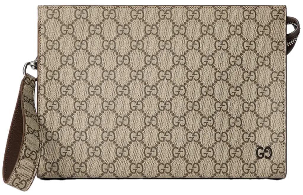 Túi Gucci GG Pouch With GG Detail 'Beige' 768255-FACQC-9773