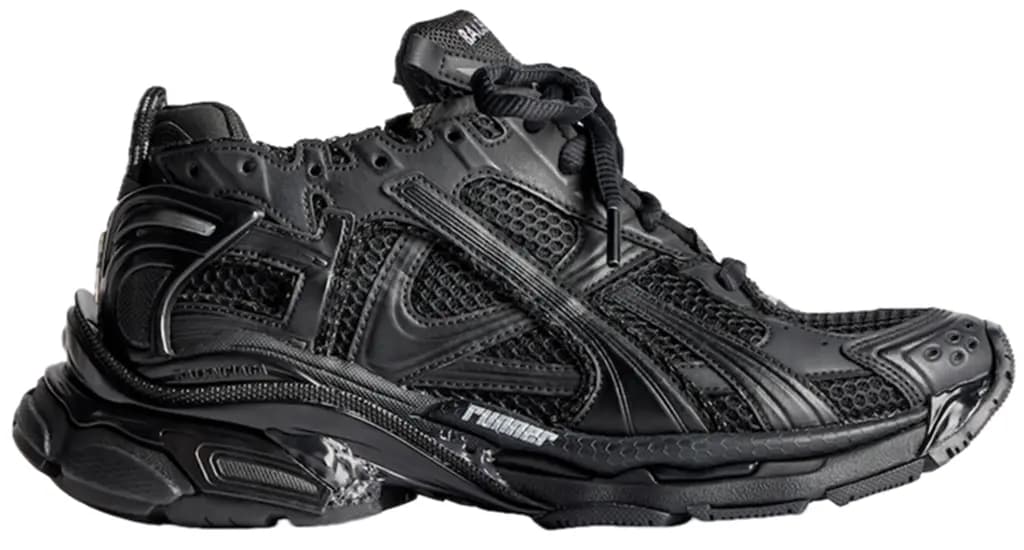 Giày Balenciaga Runner Trainers 'Black' 772774W3RBT1000