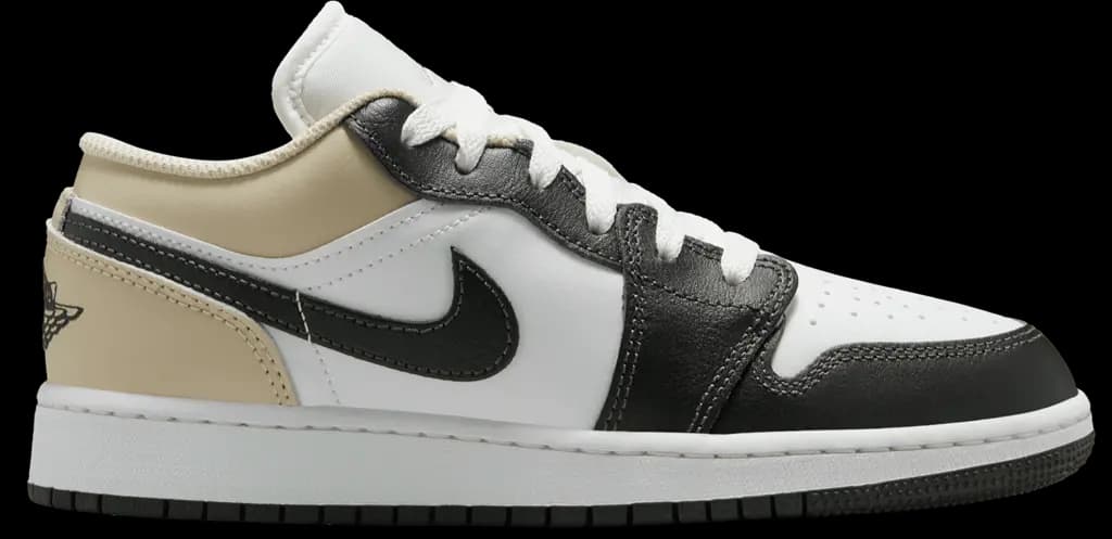 Giày Nike Air Jordan 1 Low GS 'White Rattan Off-Noir' 553560-153