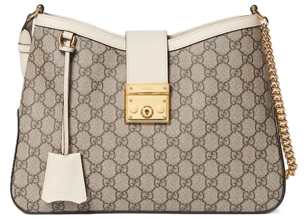 Túi Gucci Padlock Large Shoulder Bag 'White Trim' 795113-KHNKG-9761