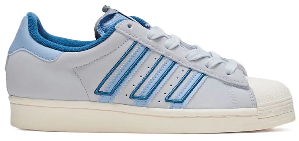 Giày Adidas Superstar J GS 'Altered Blue White' GV7949