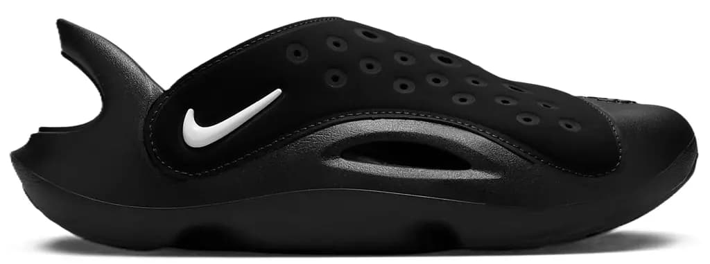 Dép Nike Aqua Swoosh GS 'Black Anthracite White' FV6363-002