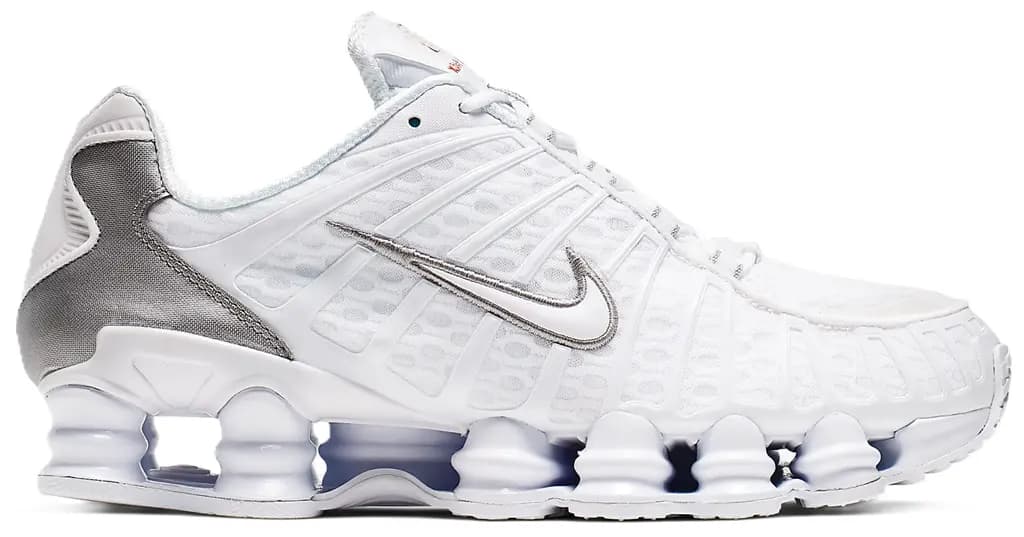 Giày Nike Shox TL 'White Metallic Silver' AV3595-100