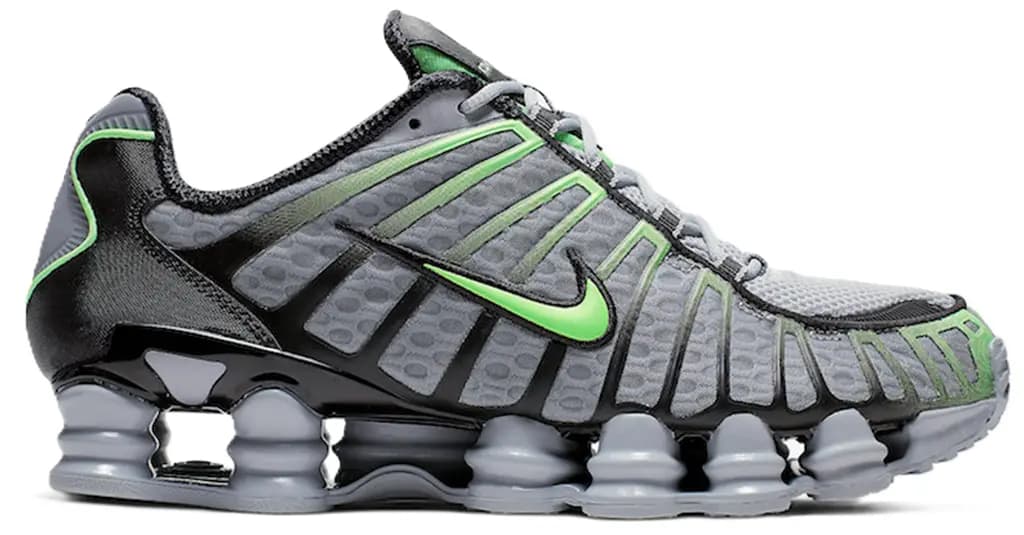 Giày Nike Shox TL 'Wolf Grey Lime Blast' AV3595-005