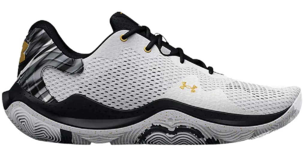 Giày Under Armour Spawn 4 ‘Printed – White Black’ 3025345-100