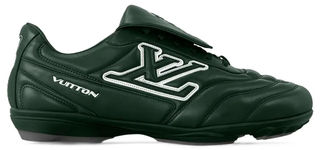 Giày Louis Vuitton LV Footprint Football Trainers 'Green' 1AHDPO