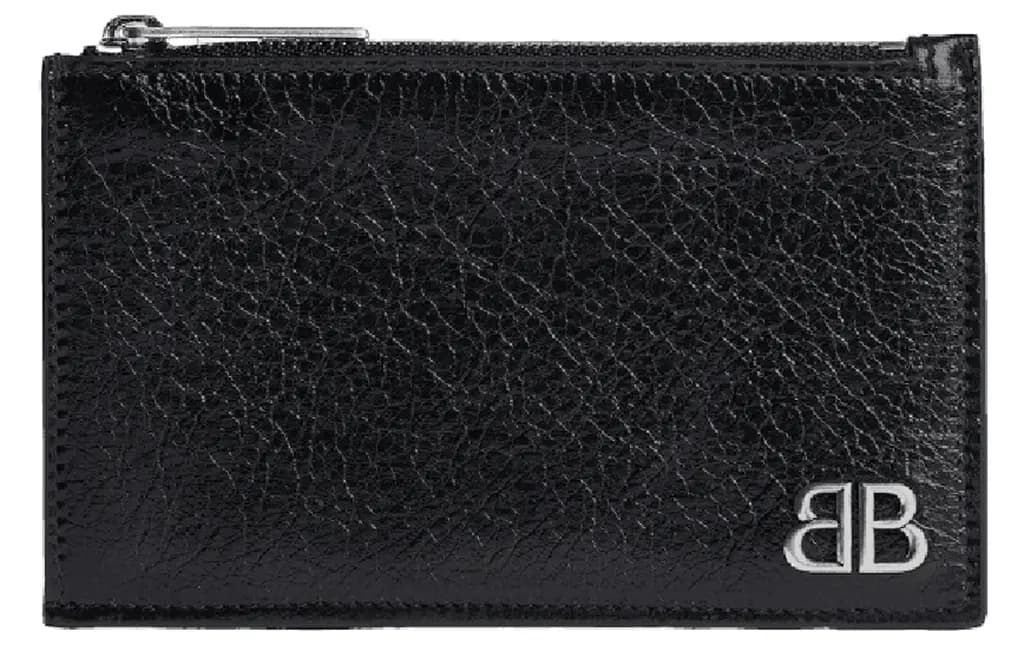 Ví Balenciaga Monaco Long Coin Card Holder 'Black' 7665752AAS61000