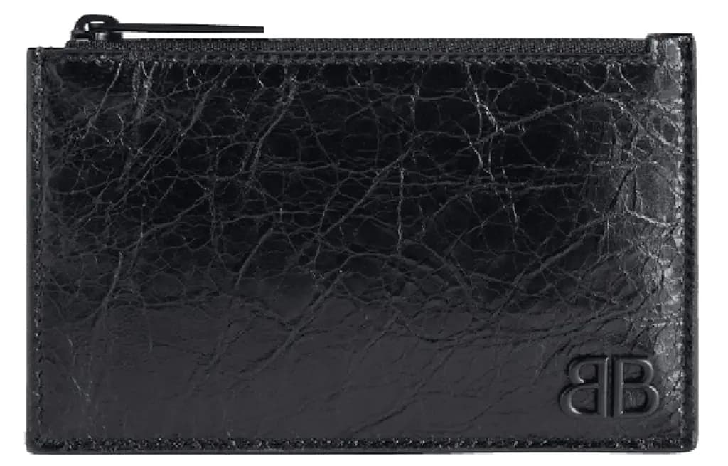 Ví Balenciaga Monaco Long Coin Card Holder 'Black' 7665752AAS81000