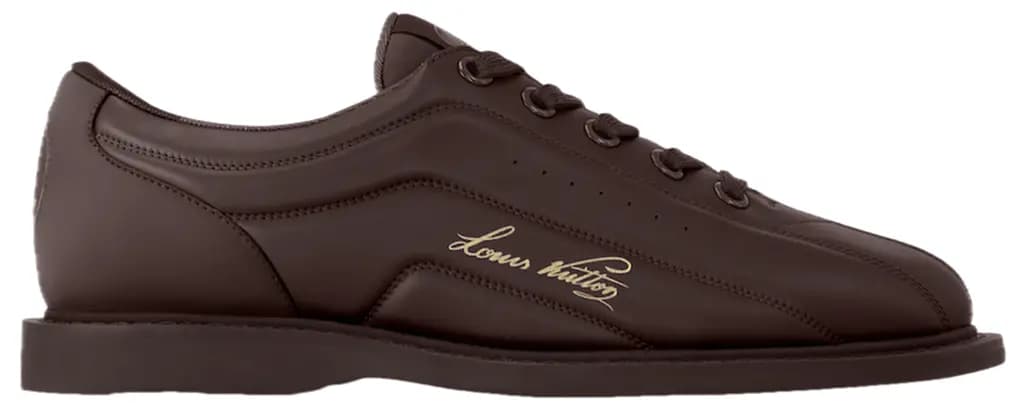 Giày Louis Vuitton LV Bowling Derbies 'Brown' 1AHADJ