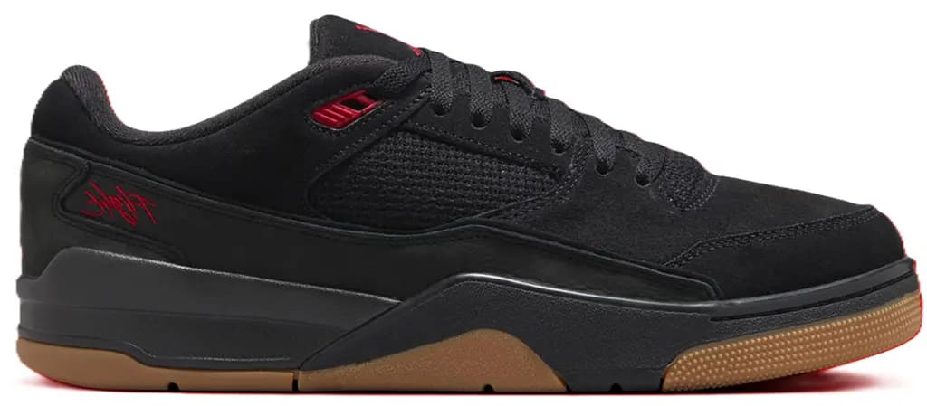 Giày Nike Air Jordan Flight Court 'Black Red' HF3255-001