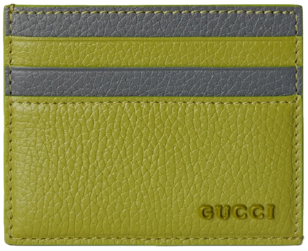 Ví Gucci Bi-color Card Case 'Green' 817043-AAEGG-3743