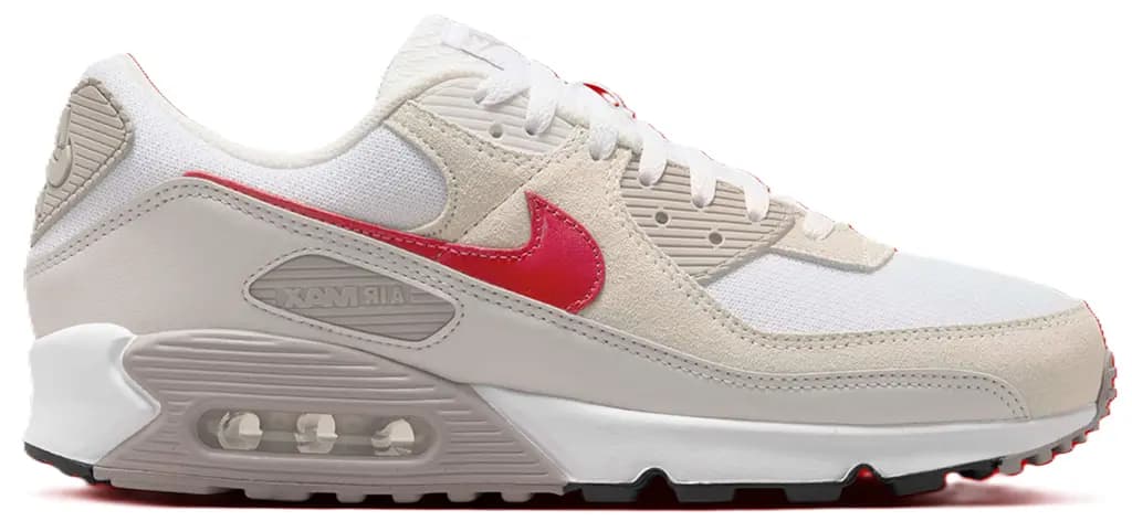 Giày Nike Air Max 90 'White Red' DM0029-113