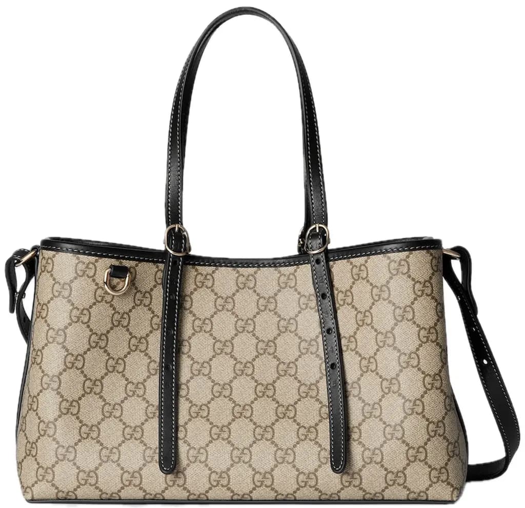 Túi Gucci GG Emblem Small Tote Bag 'Beige' 815214-FAD6L-9741