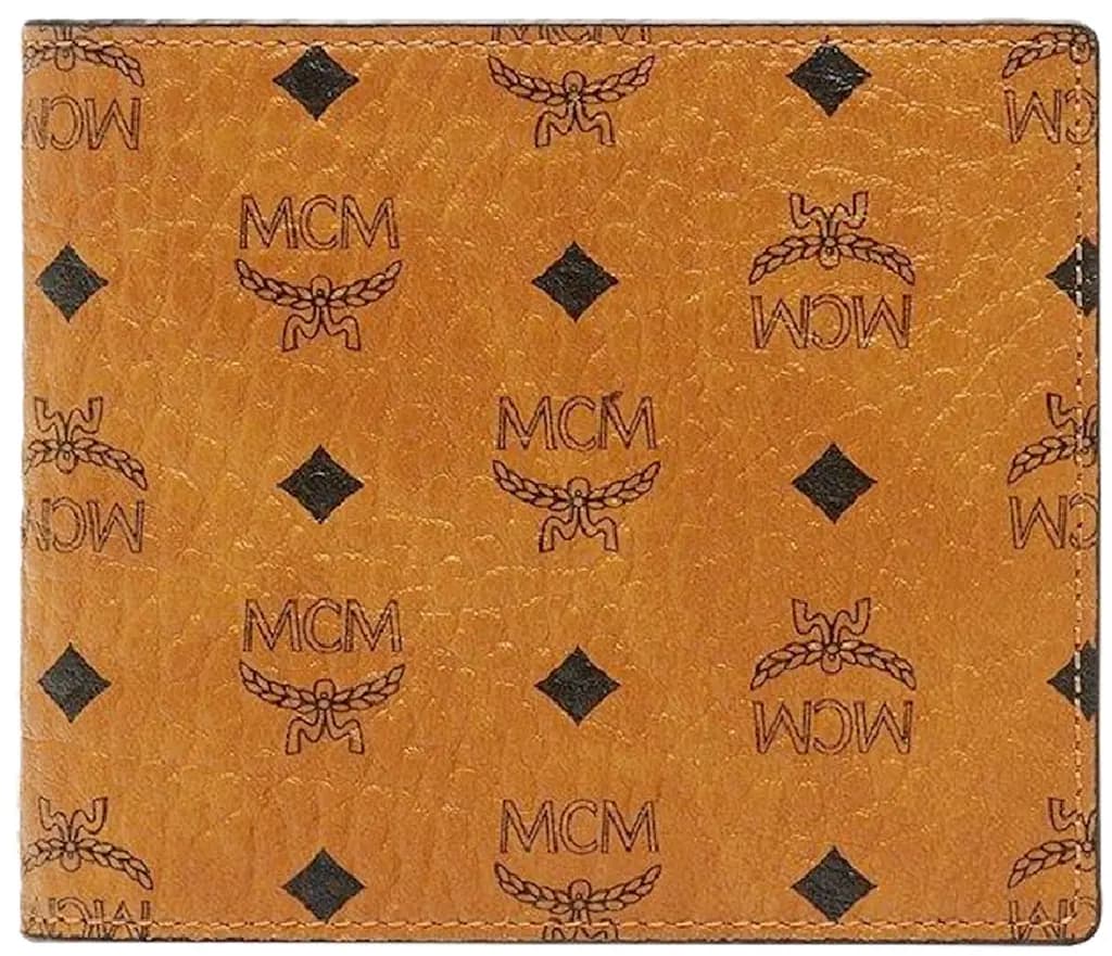 VÍ MCM Bifold Wallet Coin Pocket 'Cognac' MXSAAVI01CO001