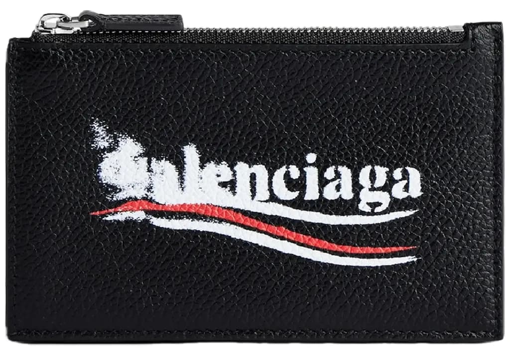 Ví Balenciaga Cash Large Long Coin Card Holder 'Black' 6405352AA3B1000