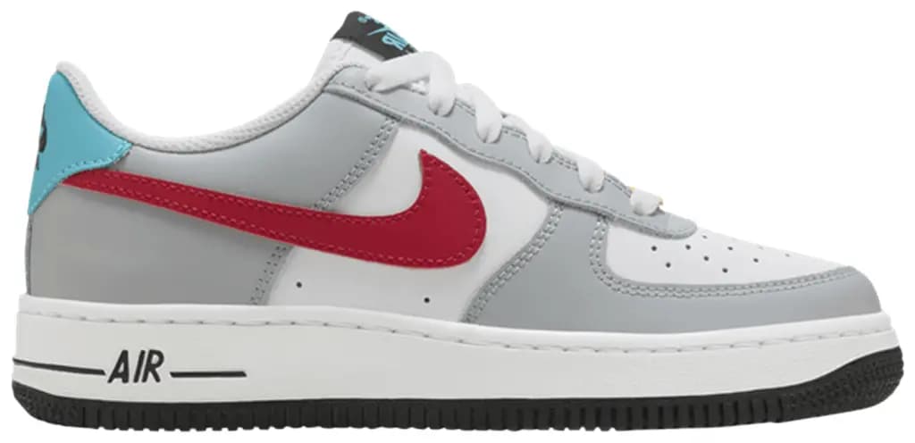 Giày Nike Air Force 1 LE GS ‘Grey Red Blue’ HF0743-161