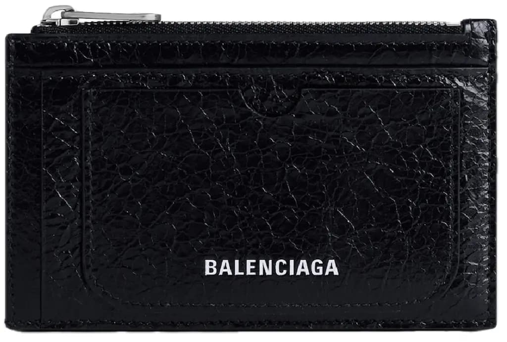 Ví Balenciaga Superbusy Long Coin 'Black' 8018302AA9Z1000