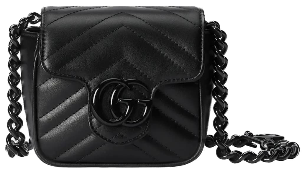 Túi Gucci GG Marmont Belt Bag 'Black' 739599-UM8KV-1000