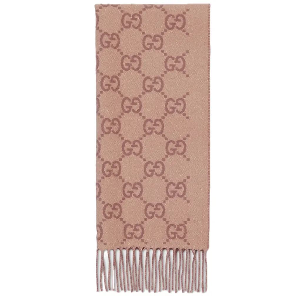 Khăn Gucci GG Cashmere Shawl 'Brown' 816441-3GAMK-2079